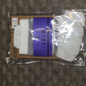 Lolo Toe Sox (2 pair) and Gloves Size Small NWT
